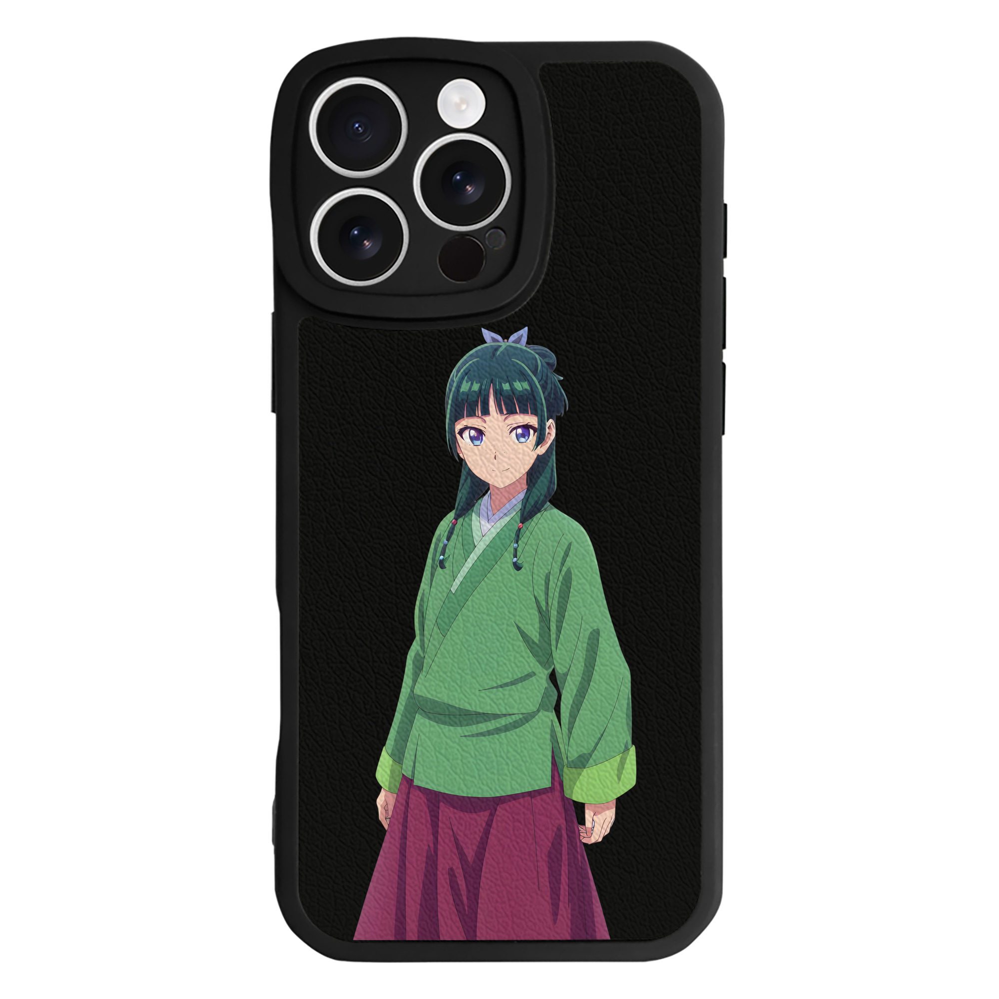 薬屋のひとりごと The Apothecary Diaries 【iPhone 16シリーズ対応】シリコンスマホケース（レザー調） 材質：シリコン